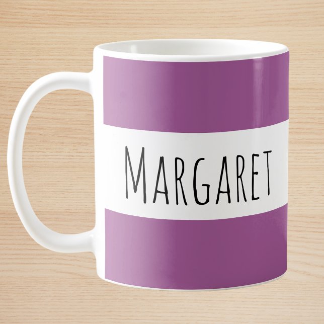 Mug Prénom personnalisé Personnalisé (Créateur téléchargé)