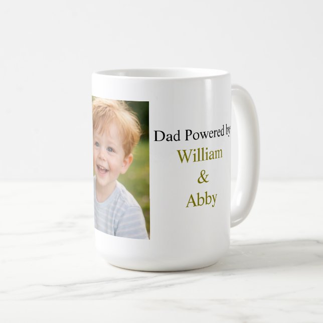 Mug Prénom préféré de Papa (Devant droit)