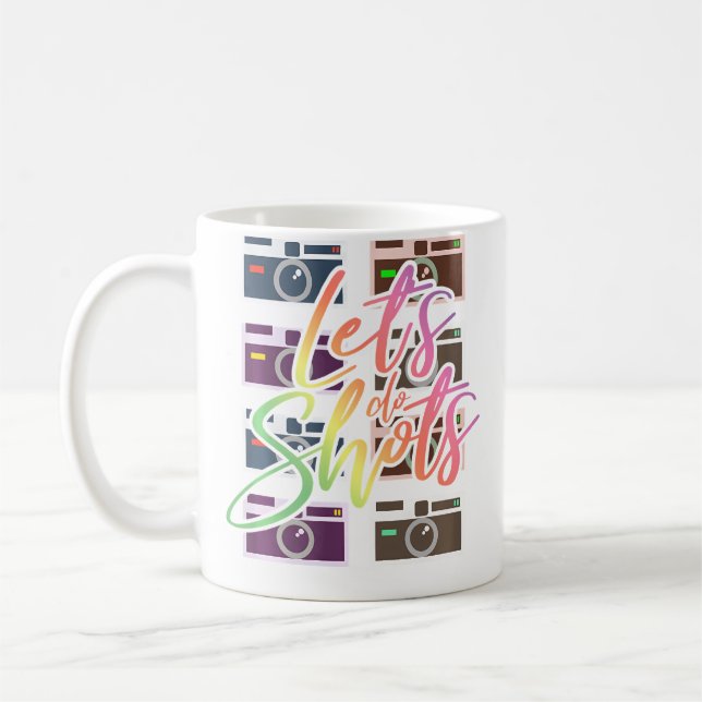 Mug Prenons des clichés - Appareil photo (Gauche)