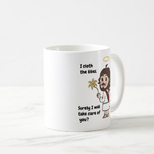 Mug Prenons le cas de la bande dessinée en verset de