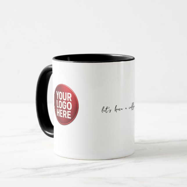 Mug "prenons un café" LOGO (Devant gauche)