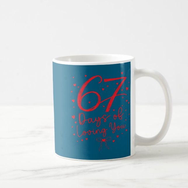 Mug Prépa 67 Jours Pour T'aimer Saint-Valentin Six Sep (Droite)