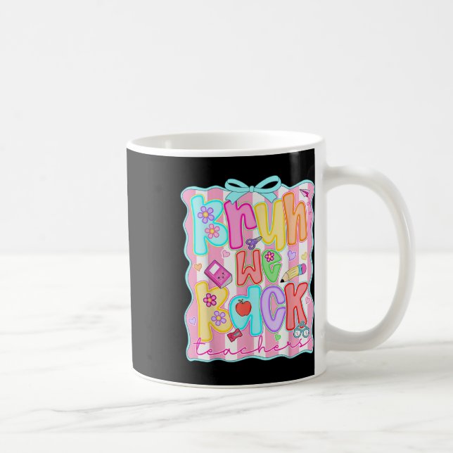 Mug Prépa Bruh On Revient Groovy Prof Retour à l'école (Droite)