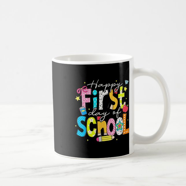 Mug Préparation de rentrée scolaire Premier jour d'éco (Droite)
