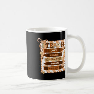 Mug Préparé Je Enseigne l'Histoire des Noirs Crayons d