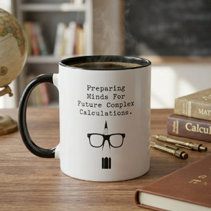 Mug Préparer les esprits à de futurs calculs complexes
