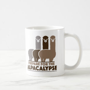 Mug Préparez-vous à l'Alpacalypse