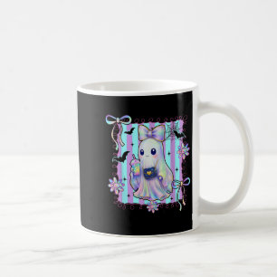 Mug Preppy Colorful Coquette Bow Ghost Boo Girl Éffray