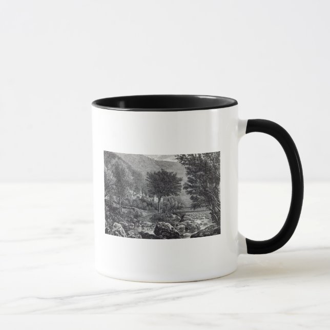 Mug Près de Lynmouth, de "heure de loisirs", 1888 (Droite)