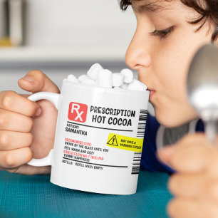 Mug Prescription cacao Personnalisé Personnalisé Perso