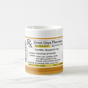 Mug Prescription d'attitude positive RX