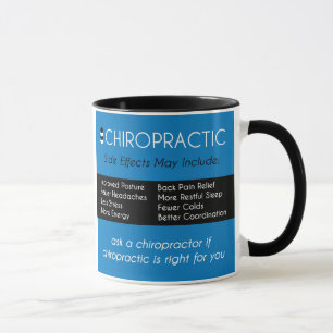 Mug Prescription pour la chiropractie - effets