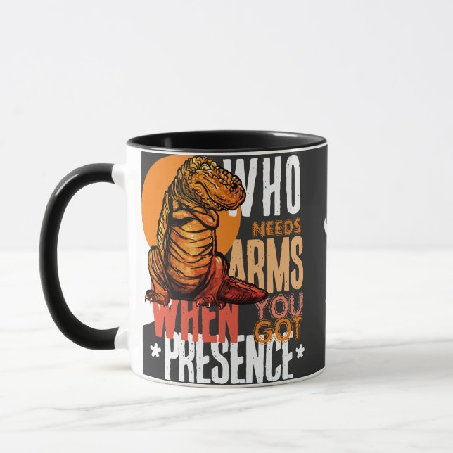 Mug Présence avant les biceps - L'attitude du T-Rex (Gauche)