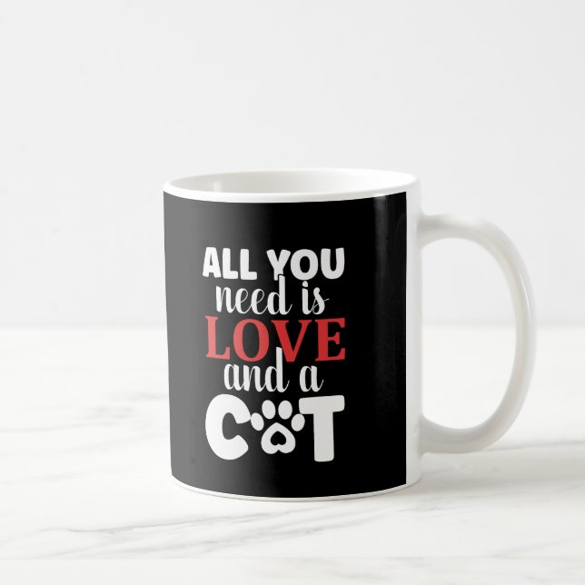 Mug Présentation du langage du corps de chat (Droite)