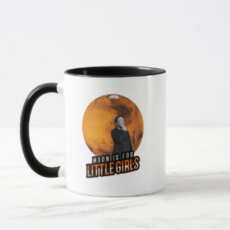 Mug Présenter "La lune est pour les petites filles" Mu
