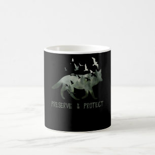 Mug Préserver et protéger le loup du parc national