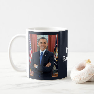 Mug Président Barack Obama 2ème mandat Portrait offici