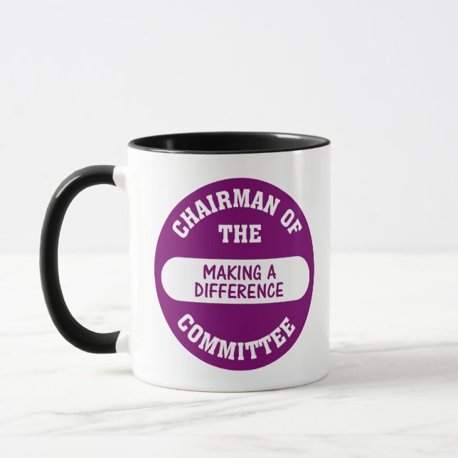 Mug Président de la Commission Faire la différence (Gauche)