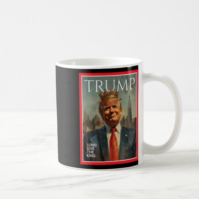 Mug Président Donald Trump Vive le roi  (Droite)