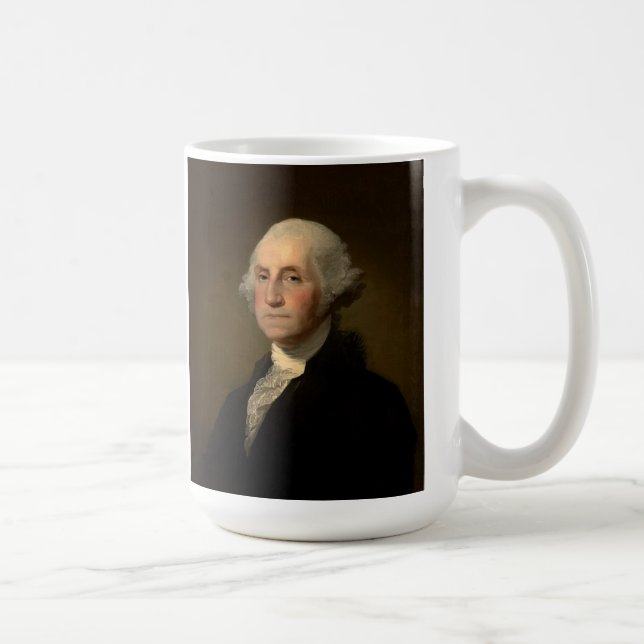 Mug Président George Washington & Armoiries (Droite)