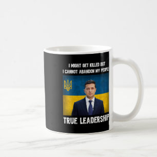 Mug Président Volodymyr Zelensky Ukraine Drapeau Ukrai