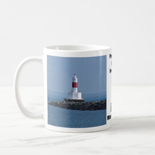 Mug Presque Isle Harbour Breakwater Musique légère (Gauche)