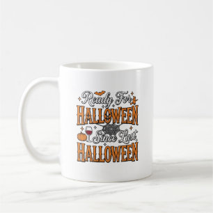 Mug Prêt pour Halloween Vintage Gravure Design de T-Sh