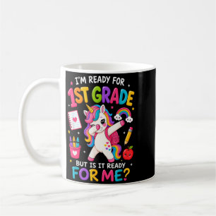 Mug Prêt pour la première rentrée scolaire en 1re anné