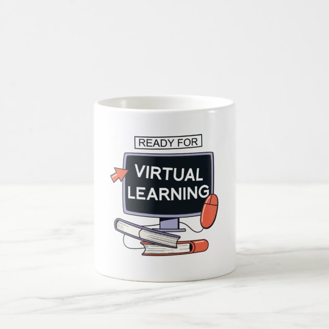 Mug Prêt pour l'apprentissage virtuel (Centre)