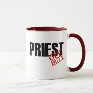 Mug Prêtre QUI N'EST PAS DE SERVICE