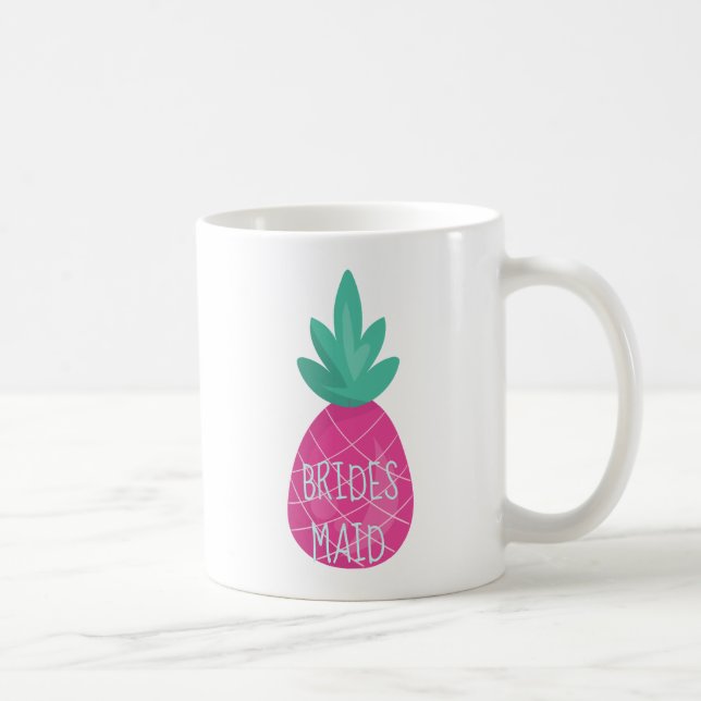 Mug Pretty Purple Pineappa Bridesmaid (Droite)
