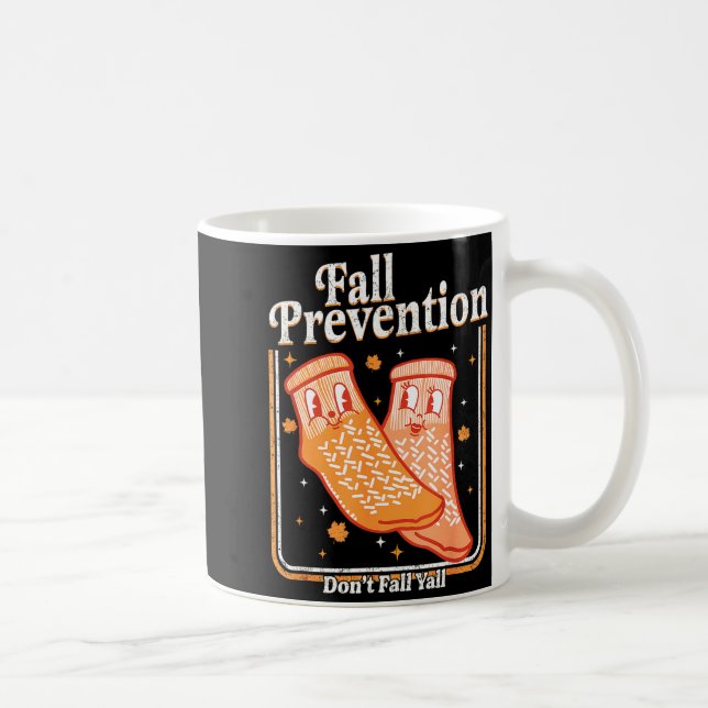Mug Prévention des chutes Ne tombez pas les gars Kinés (Droite)