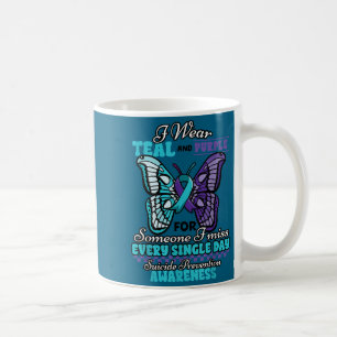 Mug Prévention du suicide Portez le turquoise Violet Q