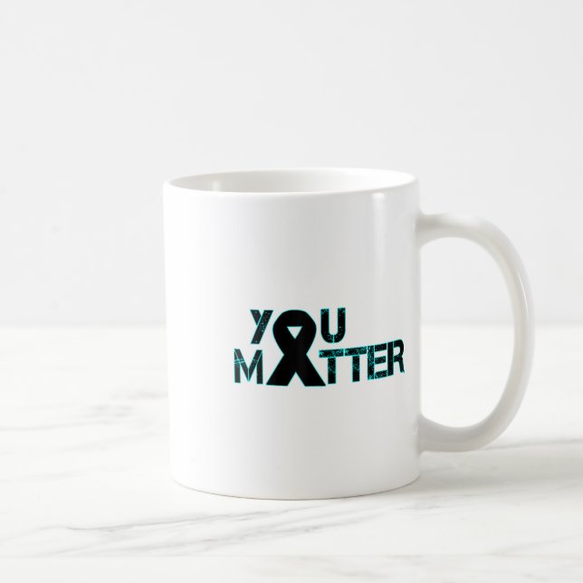 Mug Prévention du suicide Sensibilisation à la dépress (Droite)