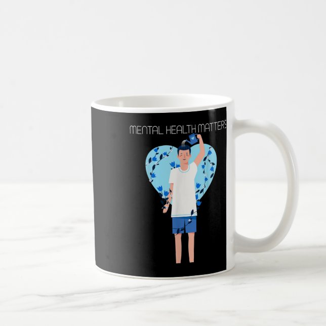Mug Prévention du suicide - Sensibilisation à la santé (Droite)