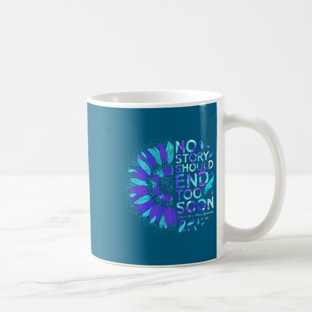Mug Prévention du suicide Sensibilisation Aucune histo (Droite)