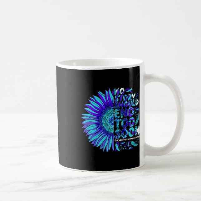 Mug Prévention du suicide Sensibilisation Aucune histo (Droite)