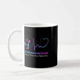 Mug Prévention du suicide Sensibilisation Point-virgul