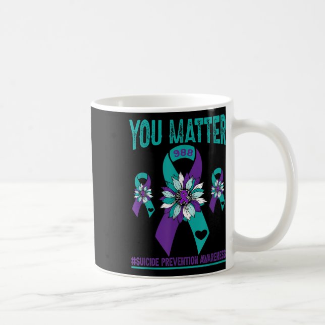 Mug Prévention du suicide Sensibilisation Vous sarcell (Droite)