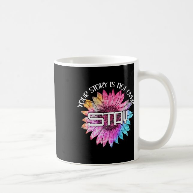 Mug Prévention du suicide _ Votre histoire n'est pas t (Droite)