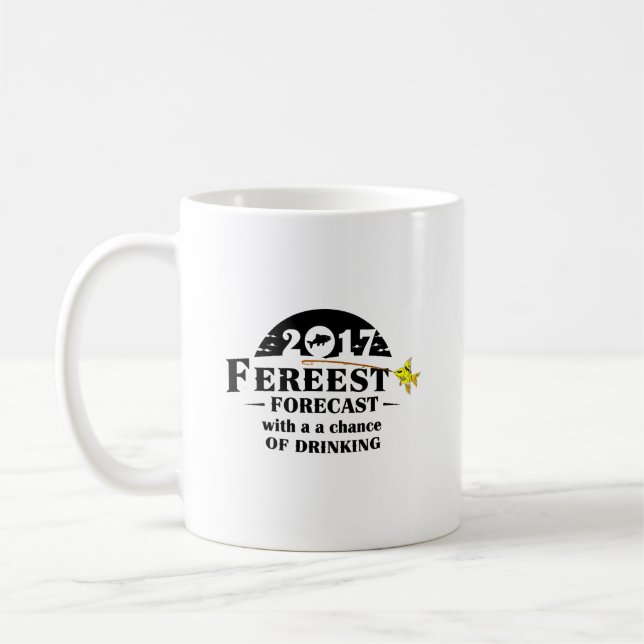 Mug Prévisions Fereest : Buvez et Enroulez (Gauche)