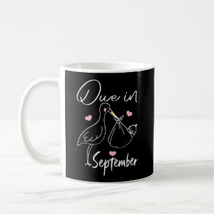 Mug Prévu pour septembre Funny Swan portant un nouveau