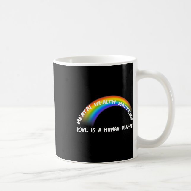 Mug Pride Lgbtq - L'Amour Est Un Droit Humain (Droite)