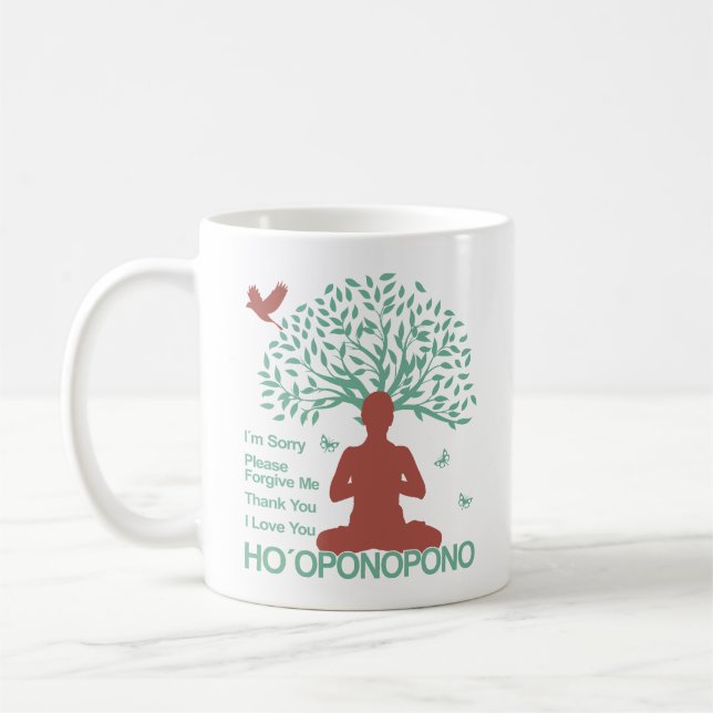 Mug Prière Arbre Ho´oponopono (Gauche)