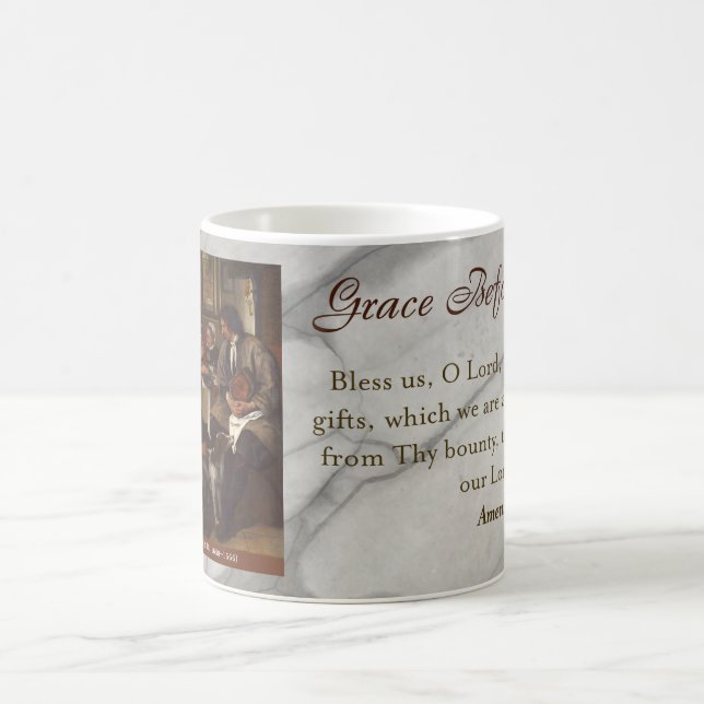 Mug Prière avant les repas (Centre)