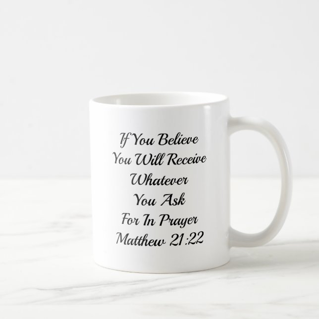 MUG PRIÈRE (CONCEVEZ VOTRE PROPRE TASSE) (Droite)