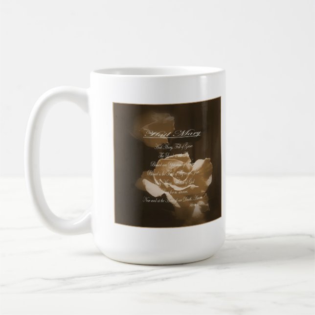 Mug Prière de Hail Mary (Gauche)