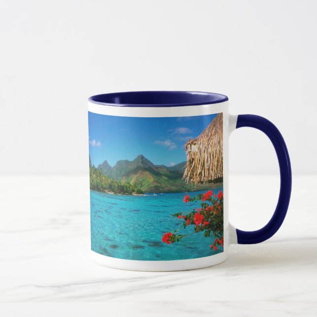 Mug Prière de sérénité & Bora Bora 2 SIDED (Droite)