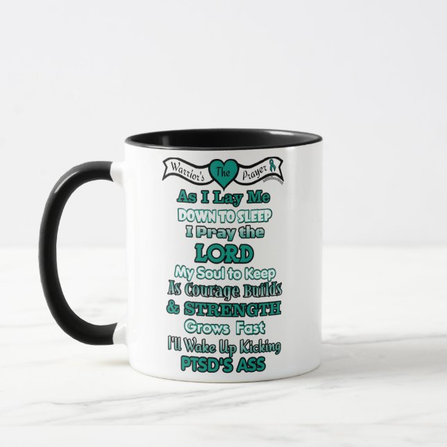 Mug Prière du guerrier...SSPT (Gauche)