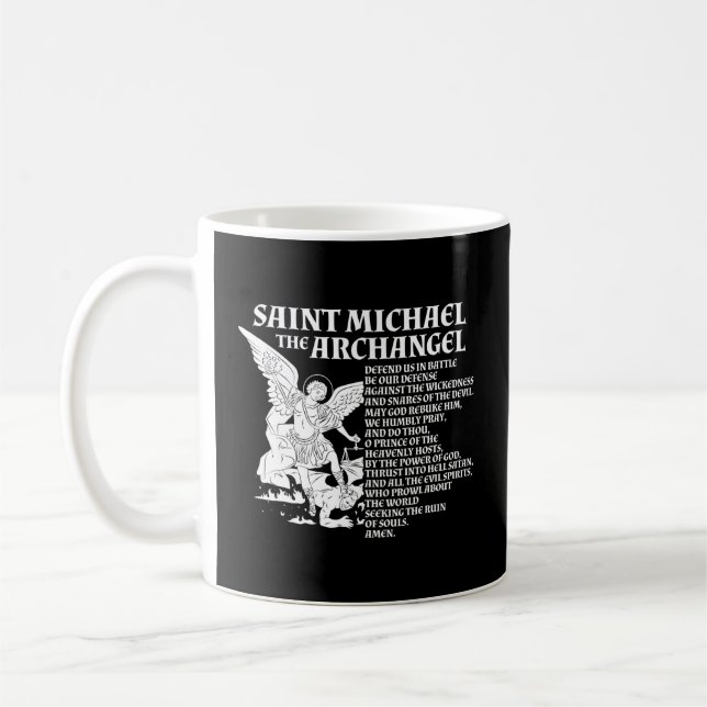 Mug Prière St Michael L'Archange (Gauche)
